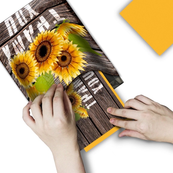 50 Pack 4X6 Sunflower Thank You Cards PRICE IS FIRM - Picture 4 of 5